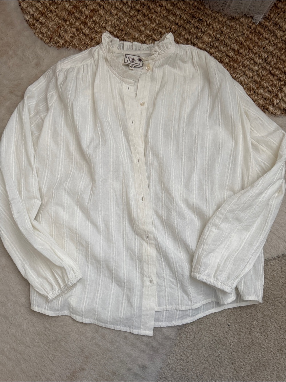 Mille Francesca Blouse in Cream